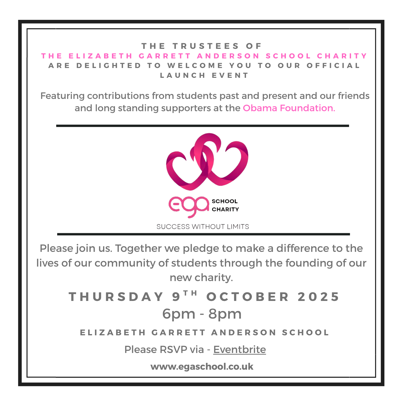 The EGA Charity invite (1)