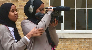 EGA Film students behind the cameras at UCL